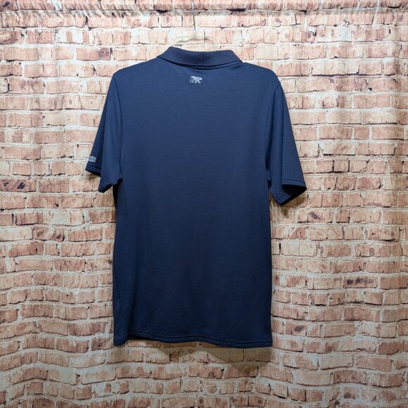 Polar King Short Sleeve Blue Polo Size Med - Picture 10 of 15